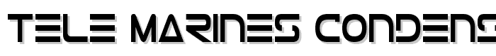 Tele-Marines Condensed Bold font